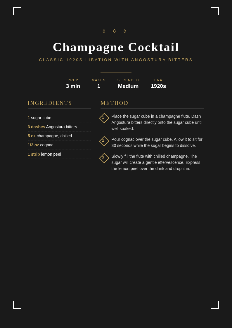 Art Deco Modern Recipe With Geometric Gold